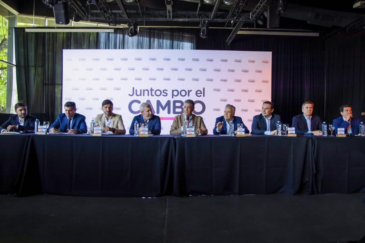 Los gobernadores de Juntos por el Cambio