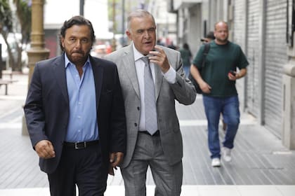 Los gobernadores de Salta, Gustavo Sáenz, y Tucumán, Osvaldo Jaldo