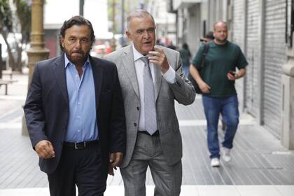 Los gobernadores Gustavo Sáenz (Salta) y Osvaldo Jaldo (Tucumán)