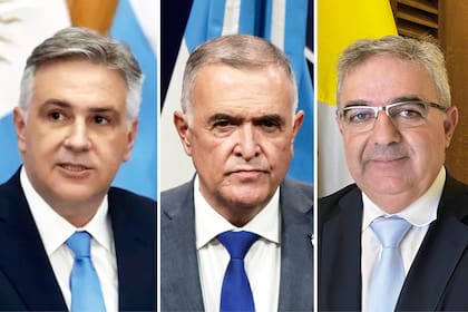 Los gobernadores Llaryora, Jaldo y Jalil tuvieron expresiones disímiles sobre la situación de Cristina Kirchner