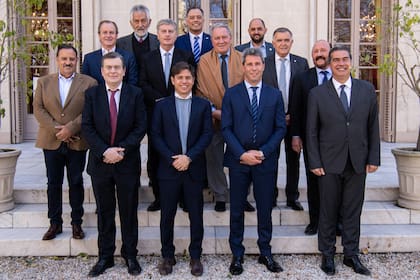 Los gobernadores oficialistas, en su última reunión en La Plata
