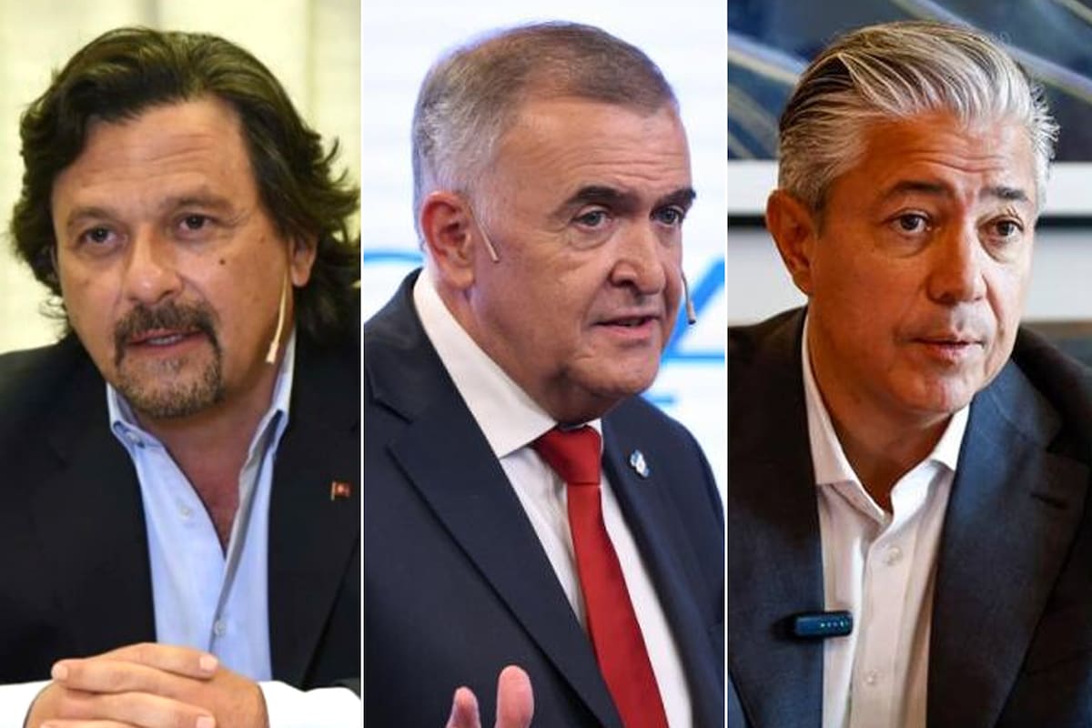 Los gobernadores Sáenz, Jaldo y Figueroa