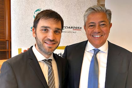 Los gobernadores Torres (Chubut) y Figueroa (Neuquén)