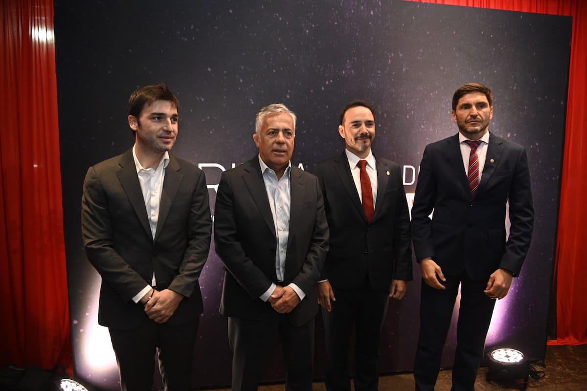 Los gobernadores Torres, Cornejo, Valdez y Pullaro