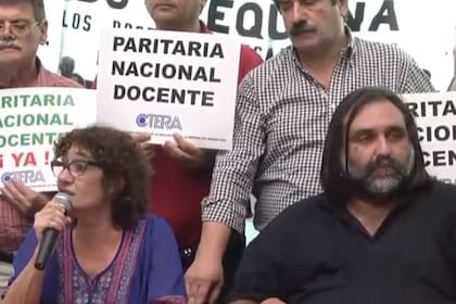 Los gremios se quejaron de los discursos de Macri y Vidal de ayer
