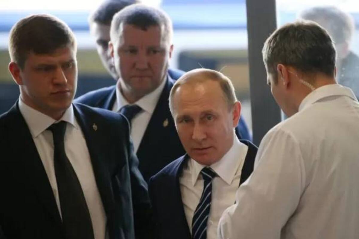 Los guardaespaldas del presidente ruso Putin