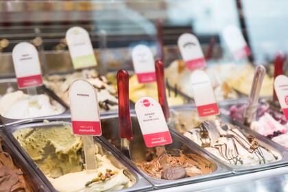 Los helados artesanales fueron la última incorporación y son un éxito.