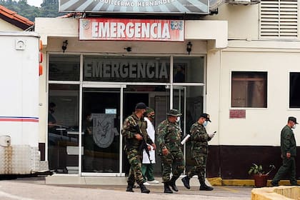 Los heridos, la mayoría por arma de fuego, fueron trasladados al Hospital Militar Guillermo Hernández Jacobsen, en San Cristóbal, estado Táchira, Venezuela