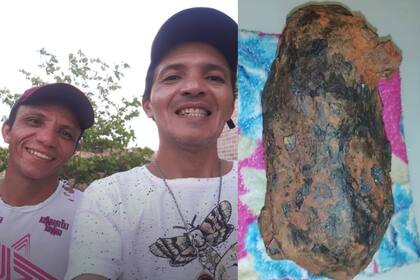 Los hermanos da Silva se encontraron con un hallazgo que les cambió la vida