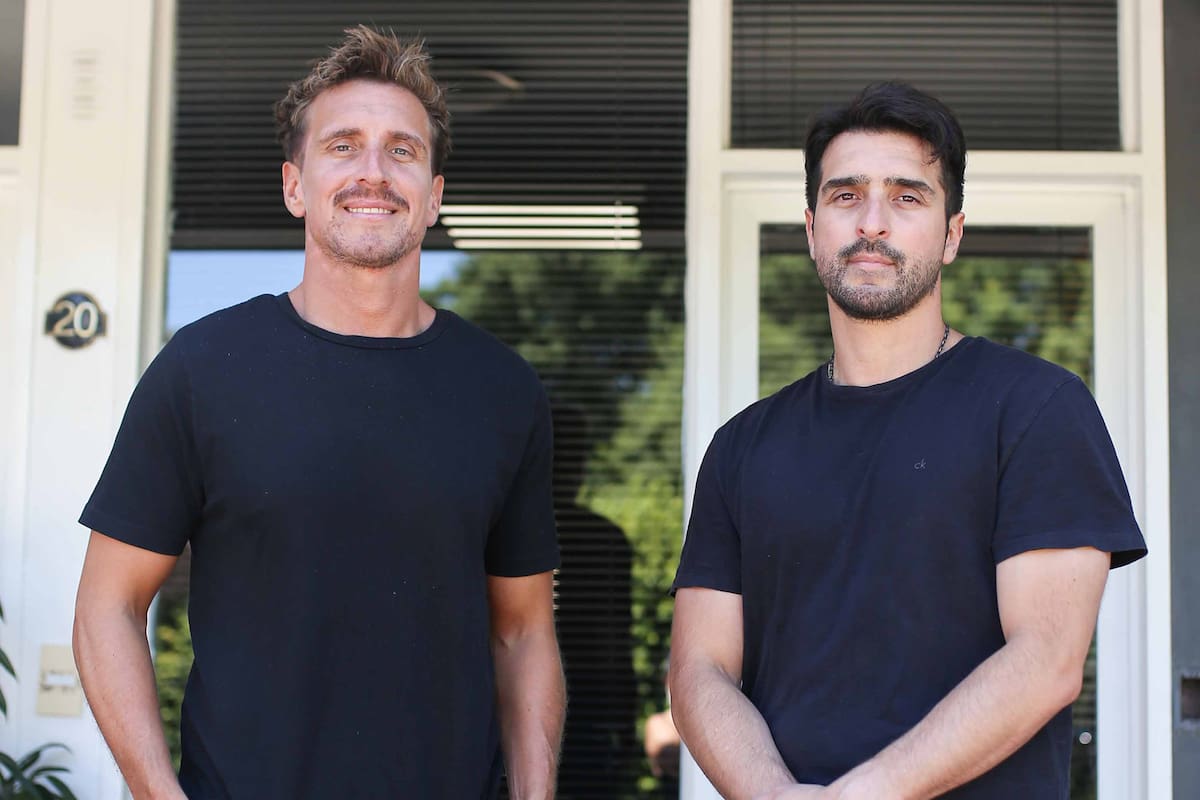 Los hermanos Juan Cruz y Estanislao Falcón, creadores de Wyder.