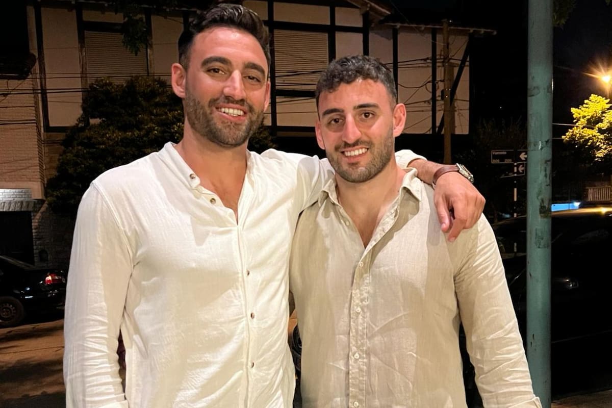 Los hermanos Juan Manuel y Juan Cruz López