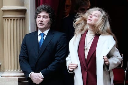Los hermanos Milei, en el Congreso