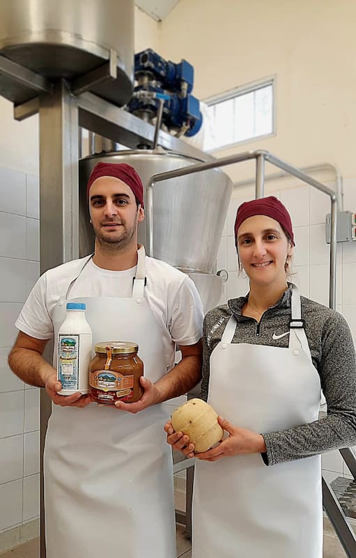 Los hermanos Natalia y Hernán Fernández, los creadores de Cantón de las Sierras.