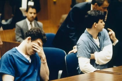 Los hermanos rompieron en llanto durante el juicio (Captura juicio)