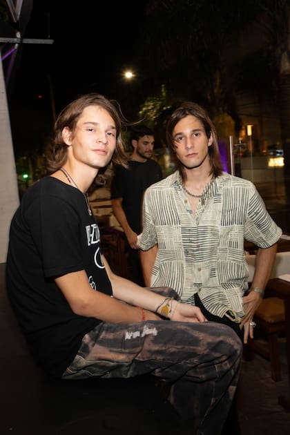 Los hermanos Salvador y Milo Camisani.