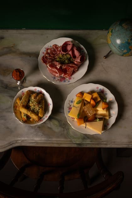 Los higos, los quesos y el jamón crudo, siempre presentes en la propuesta