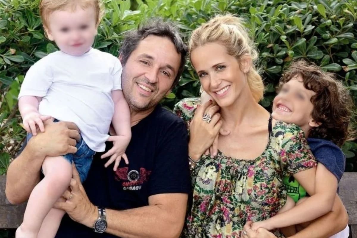 Los hijos de Julieta Prandi con Claudio Contardi, Mateo y Rocco