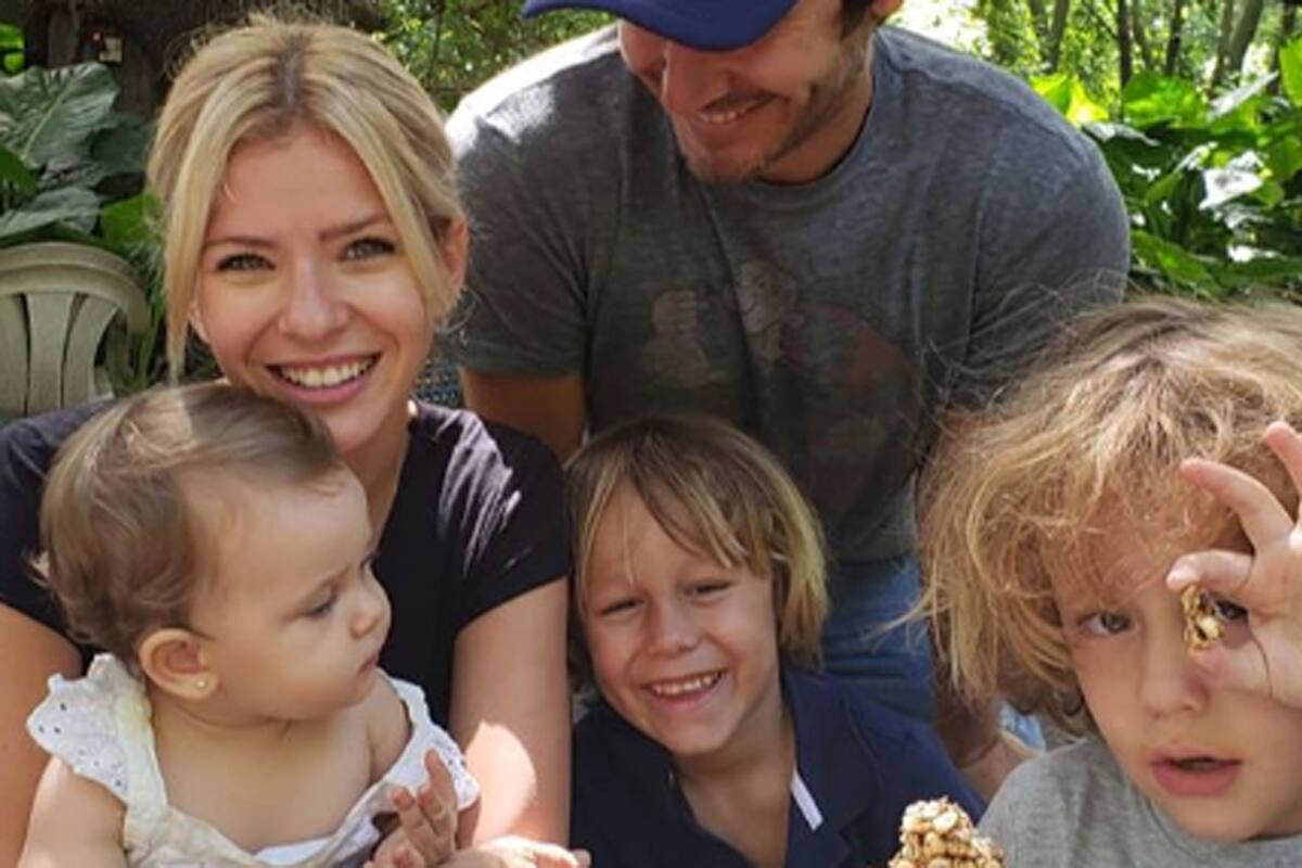 Los hijos de Vicuña y la actriz junto con Magnolia fueron a un refugio de animales