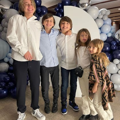 Los hijos de Wanda Nara y Mauro Icardi