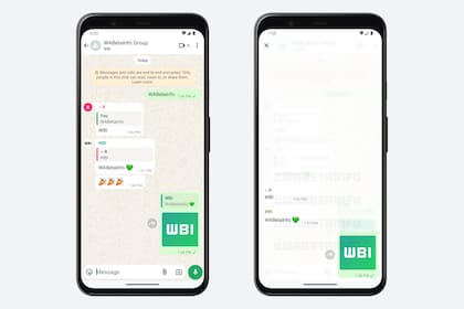 Los hilos para seguir conversaciones en un chat grupal podrían llegar a WhatsApp