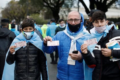 Los hinchas agotaron las entradas para el partido del domingo ante Uruguay