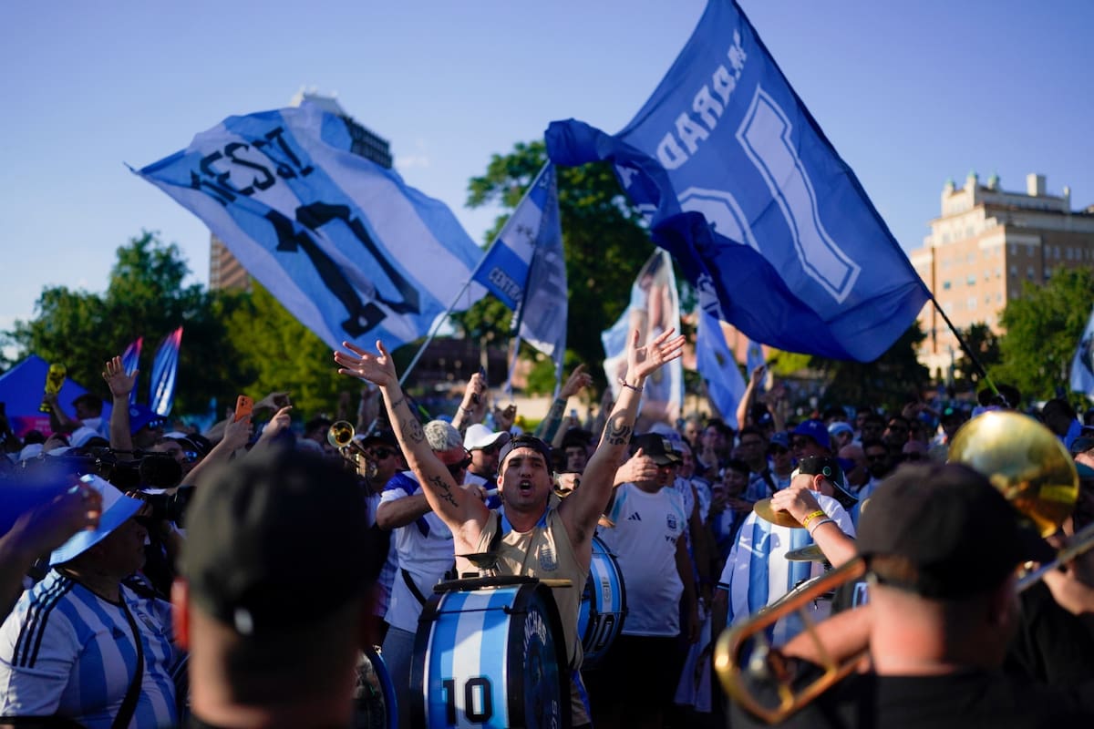 Los hinchas argentinos se preparan para un nuevo banderazo masivo en Kansas City
