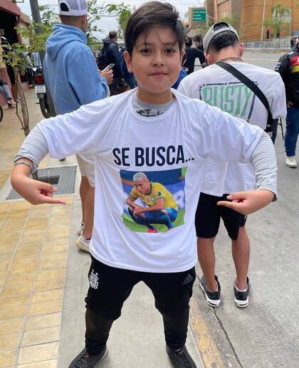 Los hinchas argentinos se rieron del delantero brasileño