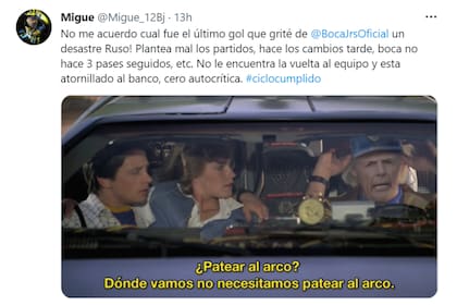Los hinchas de Boca colocaron al entrenador en el ojo de la tormenta