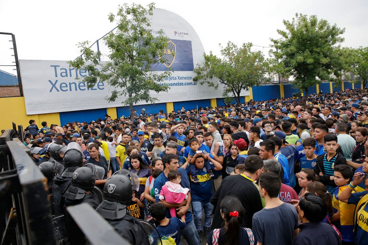 Los hinchas de Boca podrán ingresar al estadio desde las 17.30