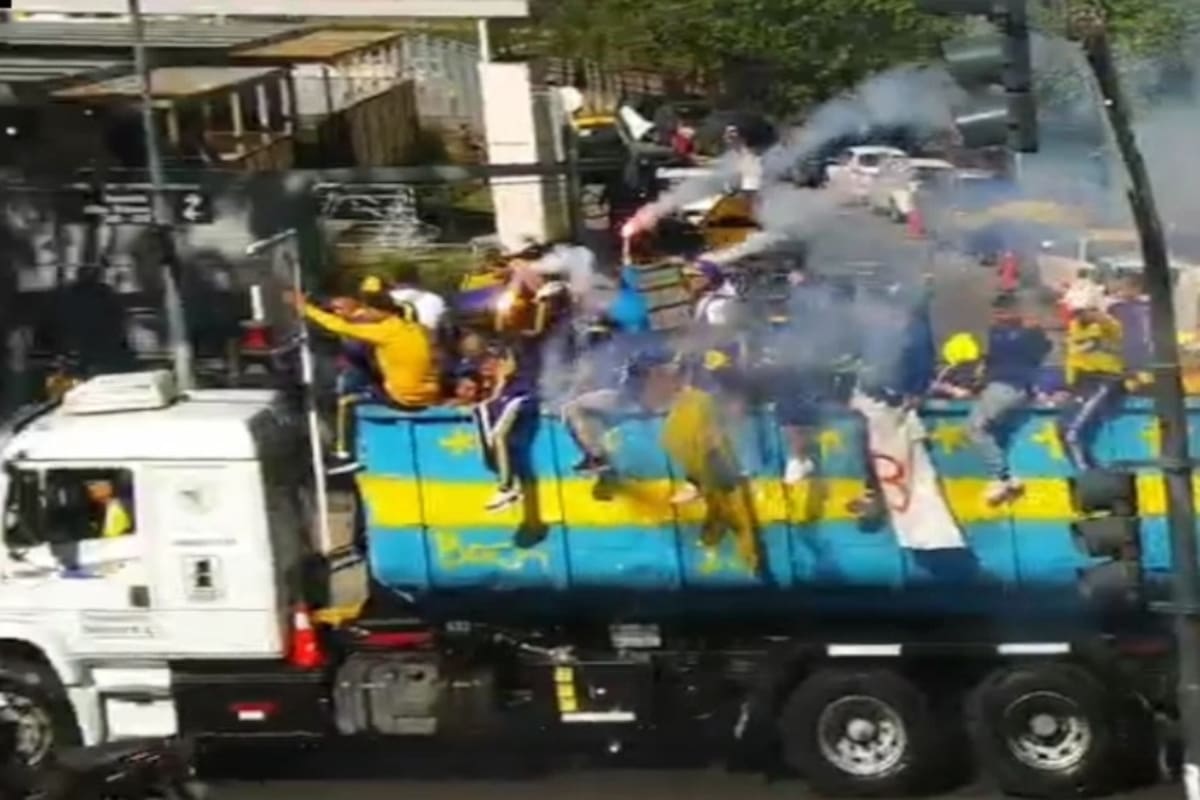Los hinchas de Boca que atacaron el MPF.