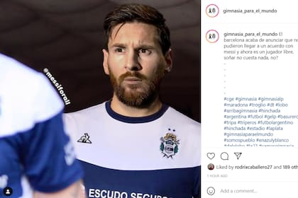 Los hinchas de Gimnasia, el último club que dirigió Diego Armando Maradona, lanzaron la apuesta en las redes sociales