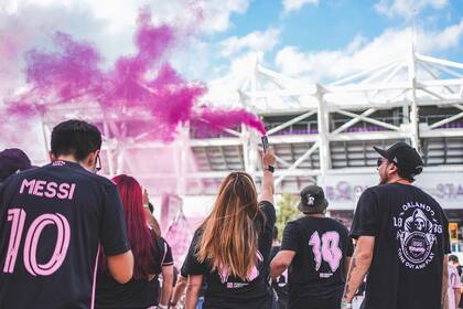 Los hinchas de Inter Miami expectantes por la evolución física de Lionel Messi