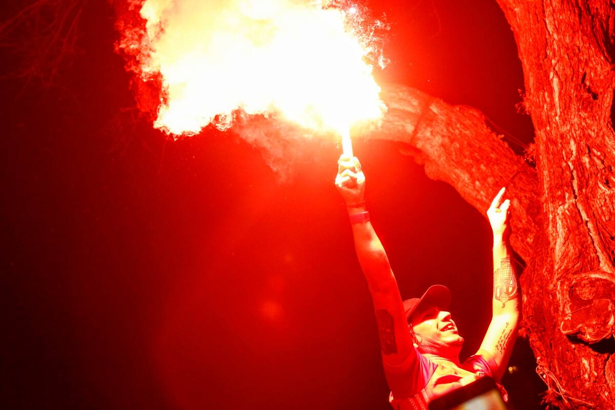 Los hinchas de River celebraron en el Monumental la clasificación a la final de la Copa Libertadores hasta la madrugada.