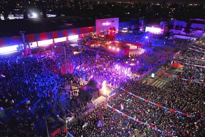 Los hinchas de San Lorenzo colmaron Boedo