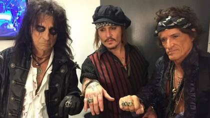 Los Hollywood Vampires y un gran tributo a un icono del rock