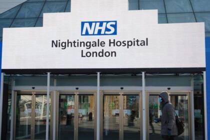 Los hospitales Nightingale son sitios temporales construidos con la ayuda del ejército