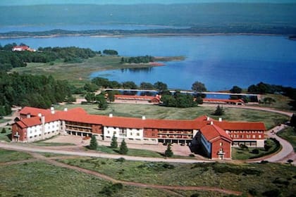Los hoteles fueron construidos en la primera presidencia de Juan Perón para promover el turismo social