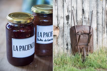 Los huéspedes pueden participar de los trabajos que se realizan en La Paciencia donde también se ofrecen dulces y otros productos