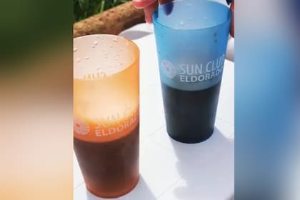 Los huéspedes tenían que usar el mismo vaso (Foto Facebook Magdalena Elżbieta Brylińska-Beaton)