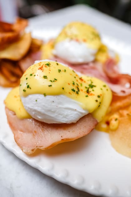 Los huevos benedictinos al estilo de Malvón