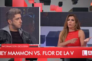 Jey Mammon y Flor de la V se cruzaron en vivo