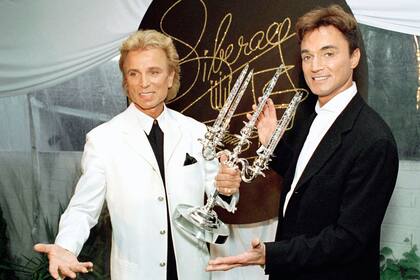 Siegfried y Roy comenzaron a trabajar juntos a fines de los 50