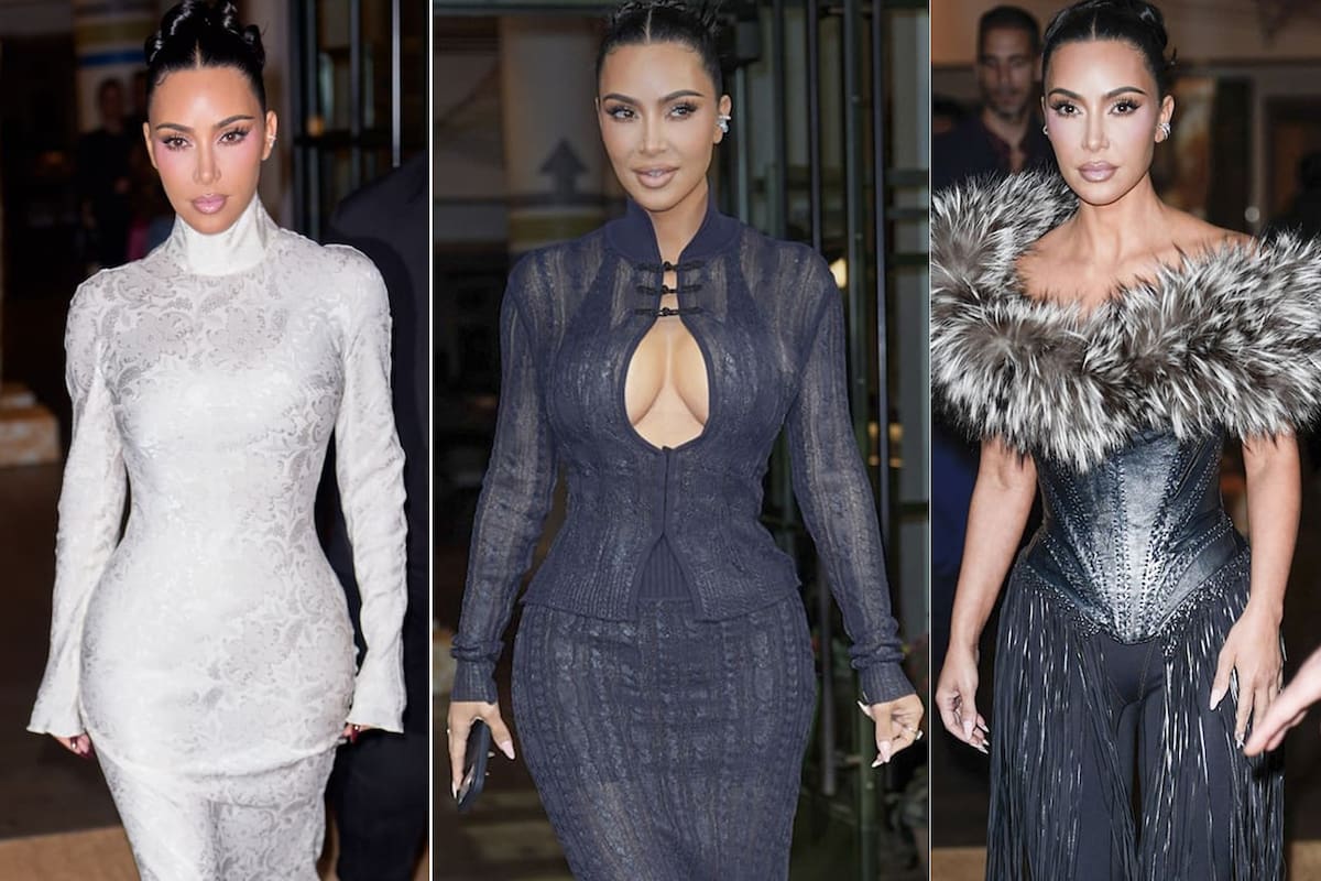 Los impactantes looks de Kim Kardashian