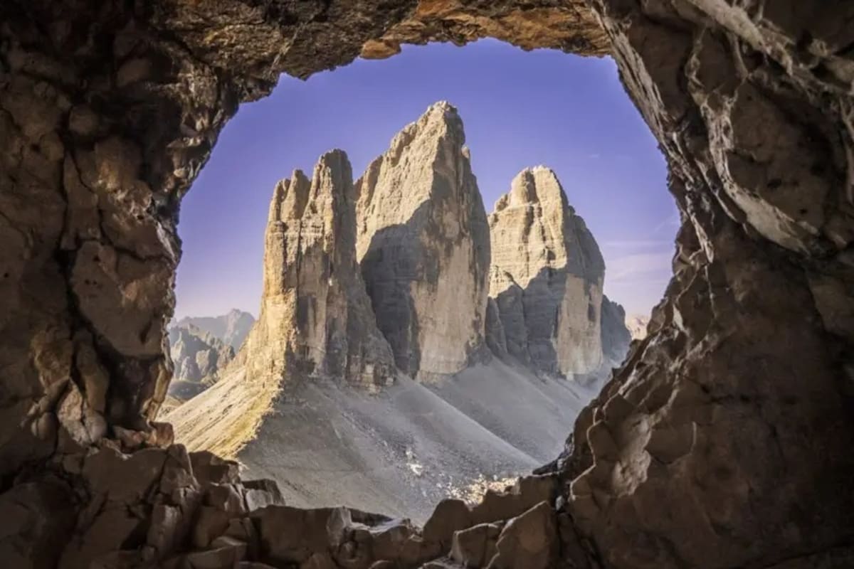 Los impresionantes acantilados en forma de dientes de las Dolomitas son uno de los paisajes más espectaculares de Italia
