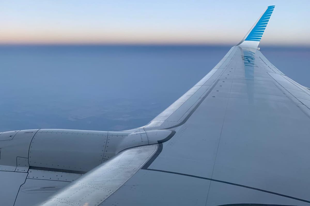 Los incendios en Australia, desde un vuelo en Aerolíneas