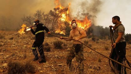 Los incendios en Grecia emitieron un millón de toneladas de dióxido de carbono.