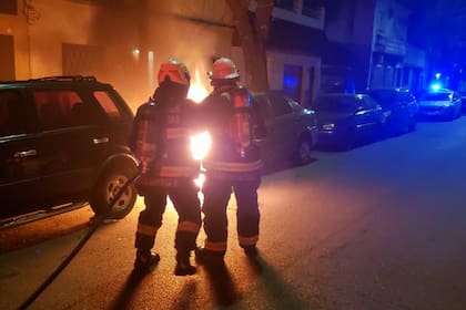 Los incidentes se registraron en varias calles del barrio