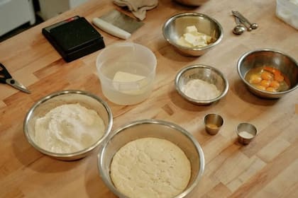 Los ingredientes para preparar el Pan de Muerto como Gusto Bread