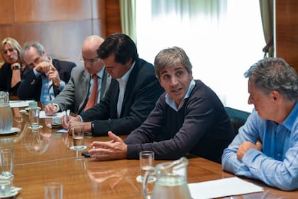 Luis Caputo y Francisco Cabrera en el equipo de gobierno de Mauricio Macri