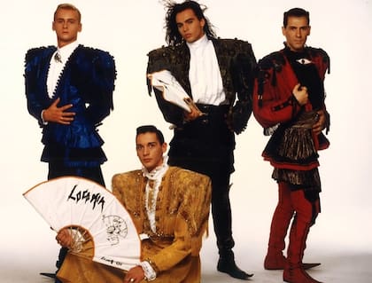 Los integrantes de la primera formación de Locomia: Santos Blanco, Manuel Arjona, Carlos Armas y Francesc Picas
